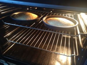 The Cakes Rising in the Oven
