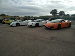 Some Lamborghini's available to drive