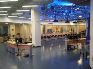 The presentation room in the Innovation Center